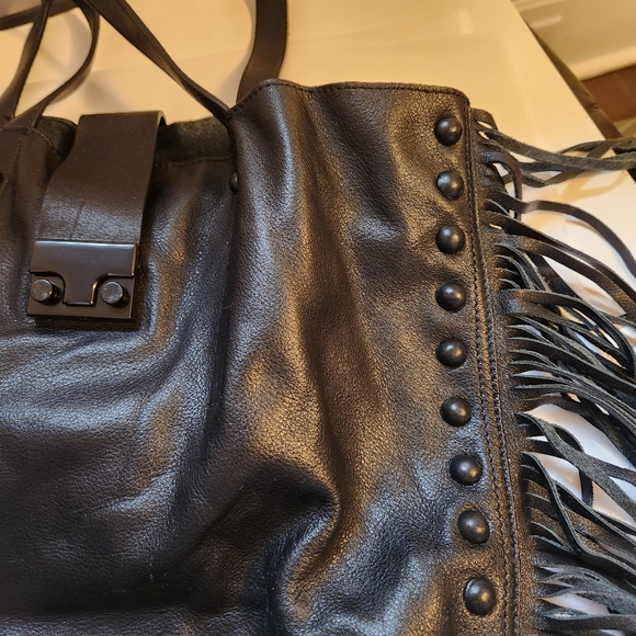 Loeffler Randall Locker Tote with Fringe BNWOT - Picture 6 of 16
